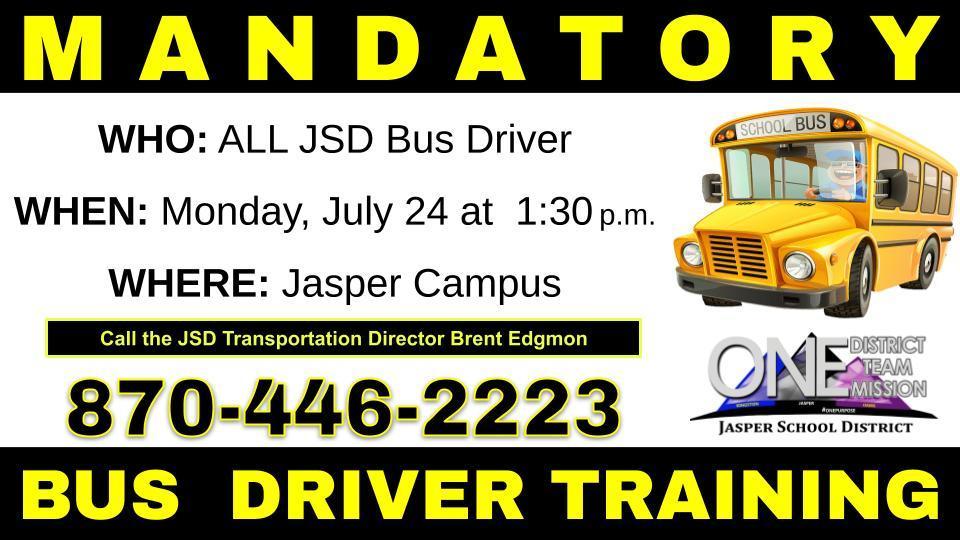 Mandatory Bus Driver Training