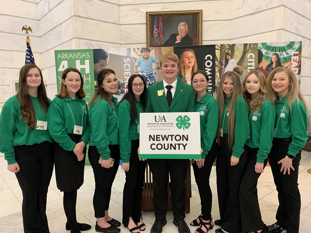 4-H'ers Represent Jasper High School & Newton County
