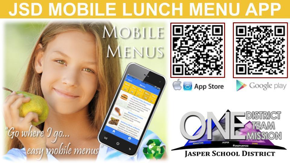 JSD Mobile Lunch Menu App